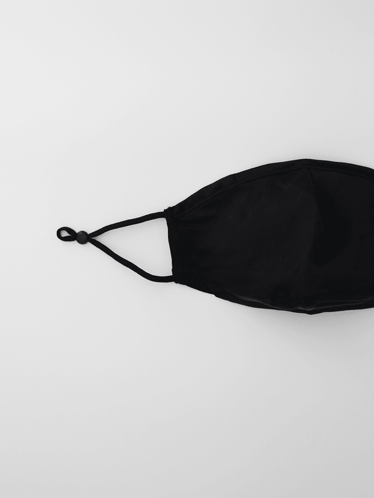 FACE MASK SILK BLACK + FILTER PACK | FACE MASK SILK BLACK + FILTER PACK | KISSKILL Online Designer Lingerie